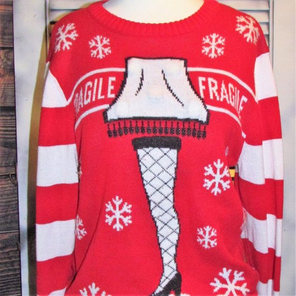 Small Christmas Story Major Award Light Up Sweater - Picture 8 of 10